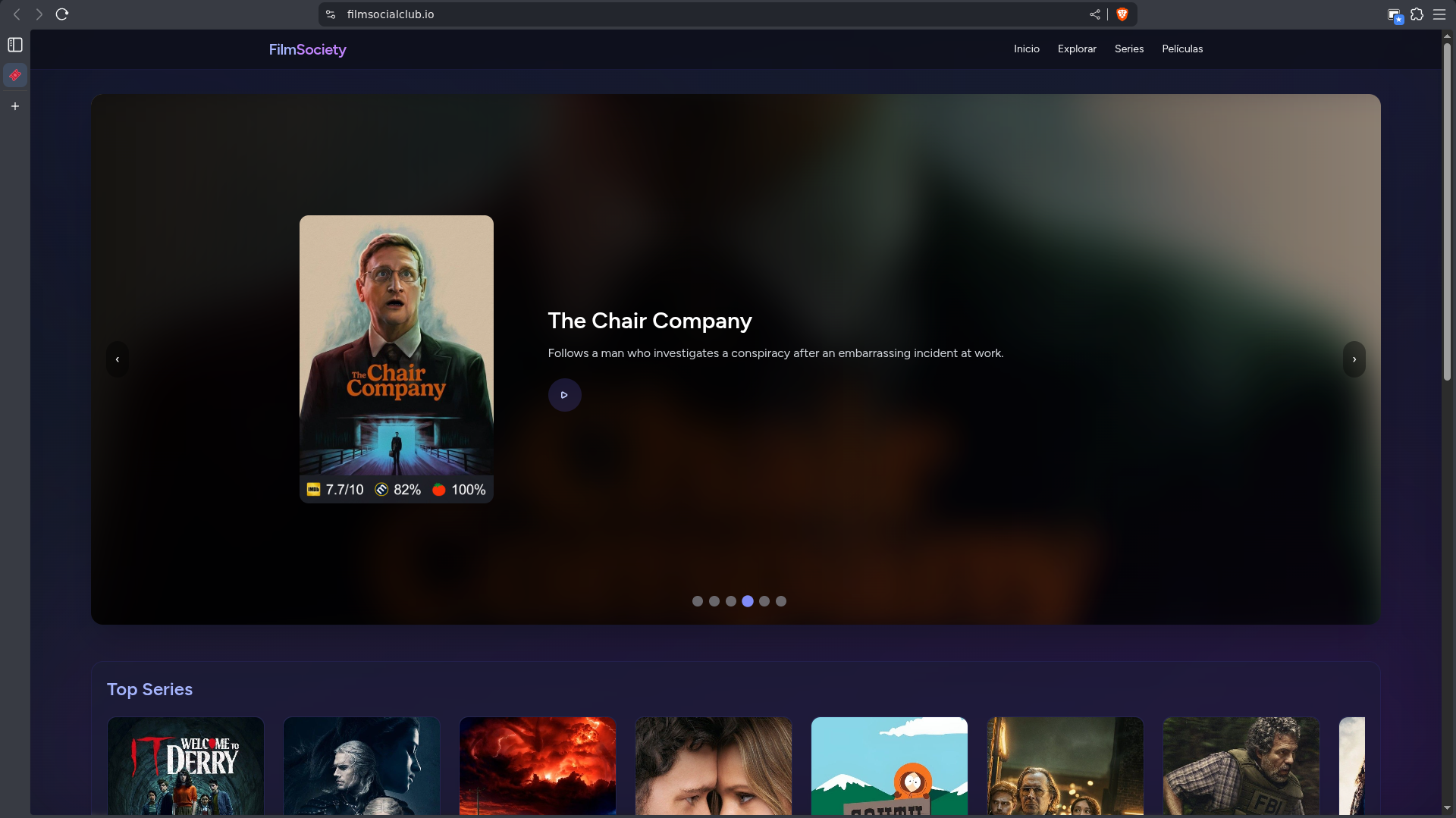 Captura 1 de Film Society